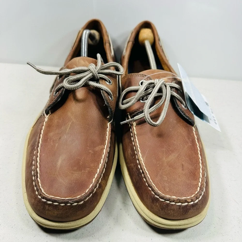 Sperry Loafers Intrepid Men's Size 13 Casual Boat Loafers Tan Brown